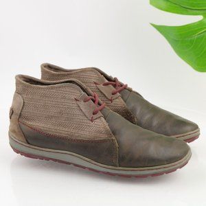 Merrell Women's Ashland Chukka Boot Size 8 Bungee Brown Leather Comfy Sport Shoe